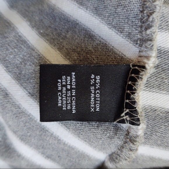 Molly & Isadora Nautical gray/white sweater - Picture 4 of 6